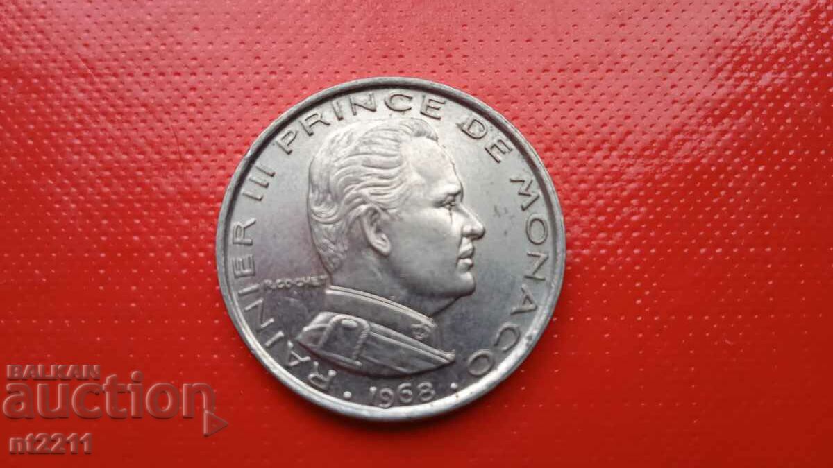 Delivery of Monaco 1 franc coin Delivery of Monaco 1 franc coin