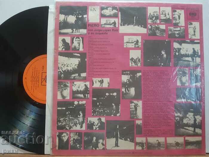 Piero Con Jorge López Ruiz Y Su Orquesta 1979 with price 38.00 BGN | € 19.43 Piero Con Jorge López Ruiz Y Su Orquesta 1979 with price 38.00 BGN | € 19.43