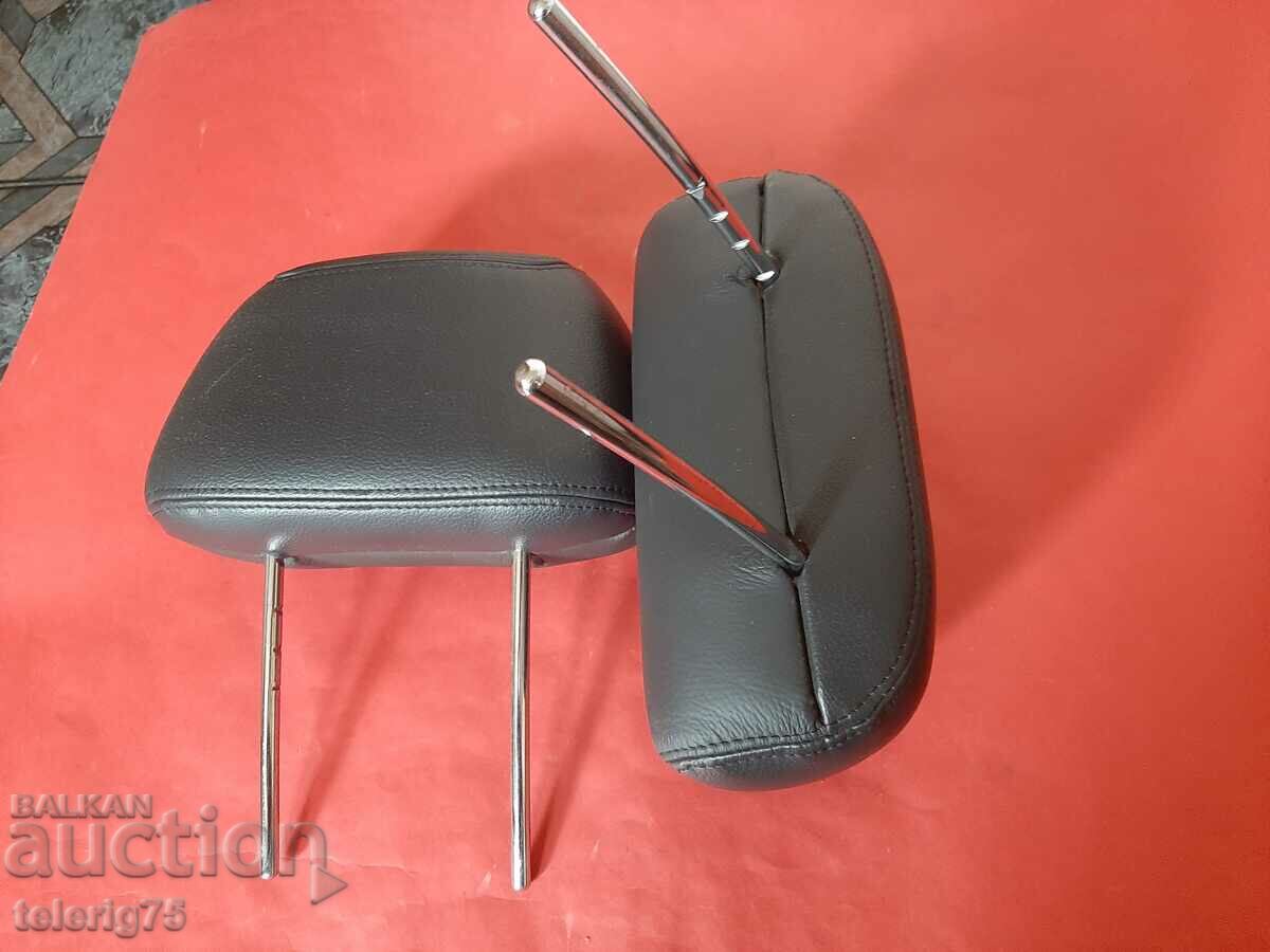 Leather headrests on car seats/car-2pcs. with price 30.00 BGN | € 15.34 Leather headrests on car seats/car-2pcs. with price 30.00 BGN | € 15.34
