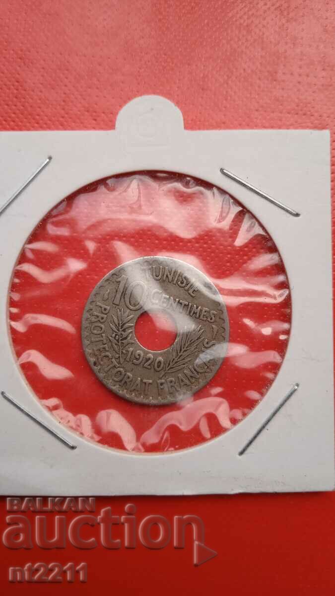 Coin 10 centimes Tunisia