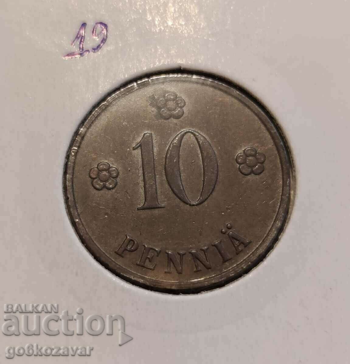 Финландия 10 пенния 1935г
