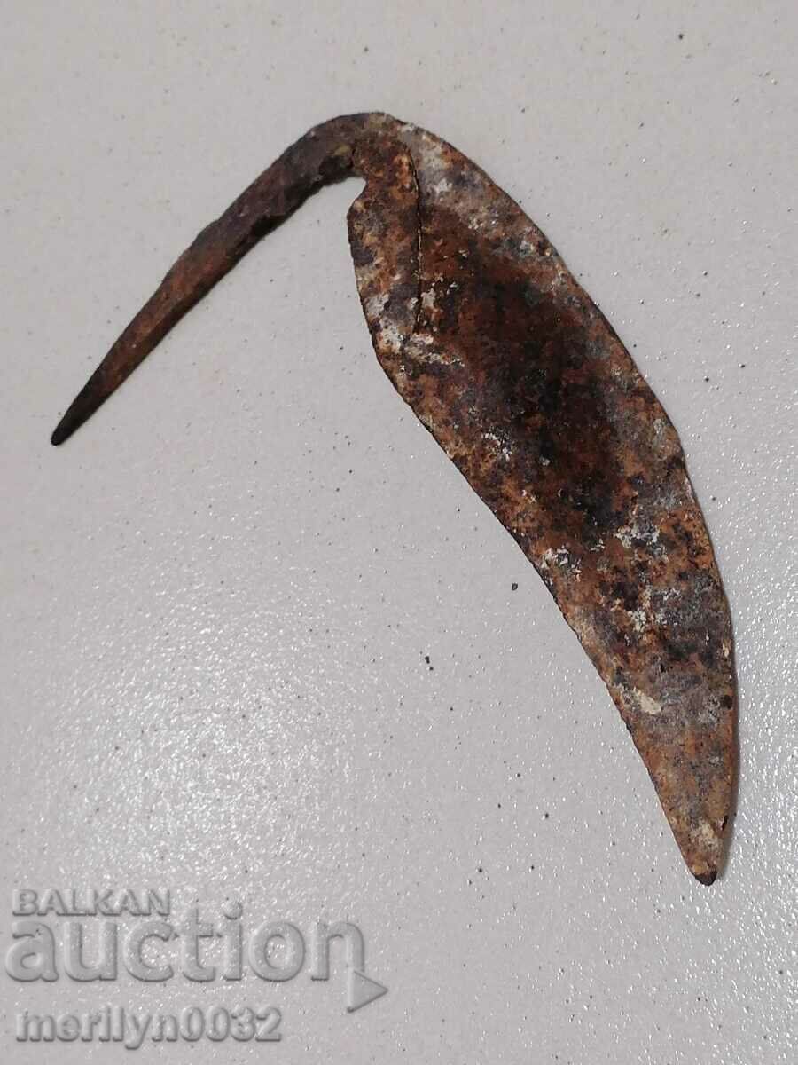 Koser primitive wrought iron, old tool - 6 Koser primitive wrought iron, old tool - 6