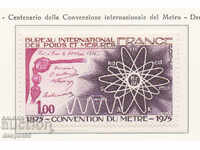 1975. France. 100th anniversary of the meter convention.