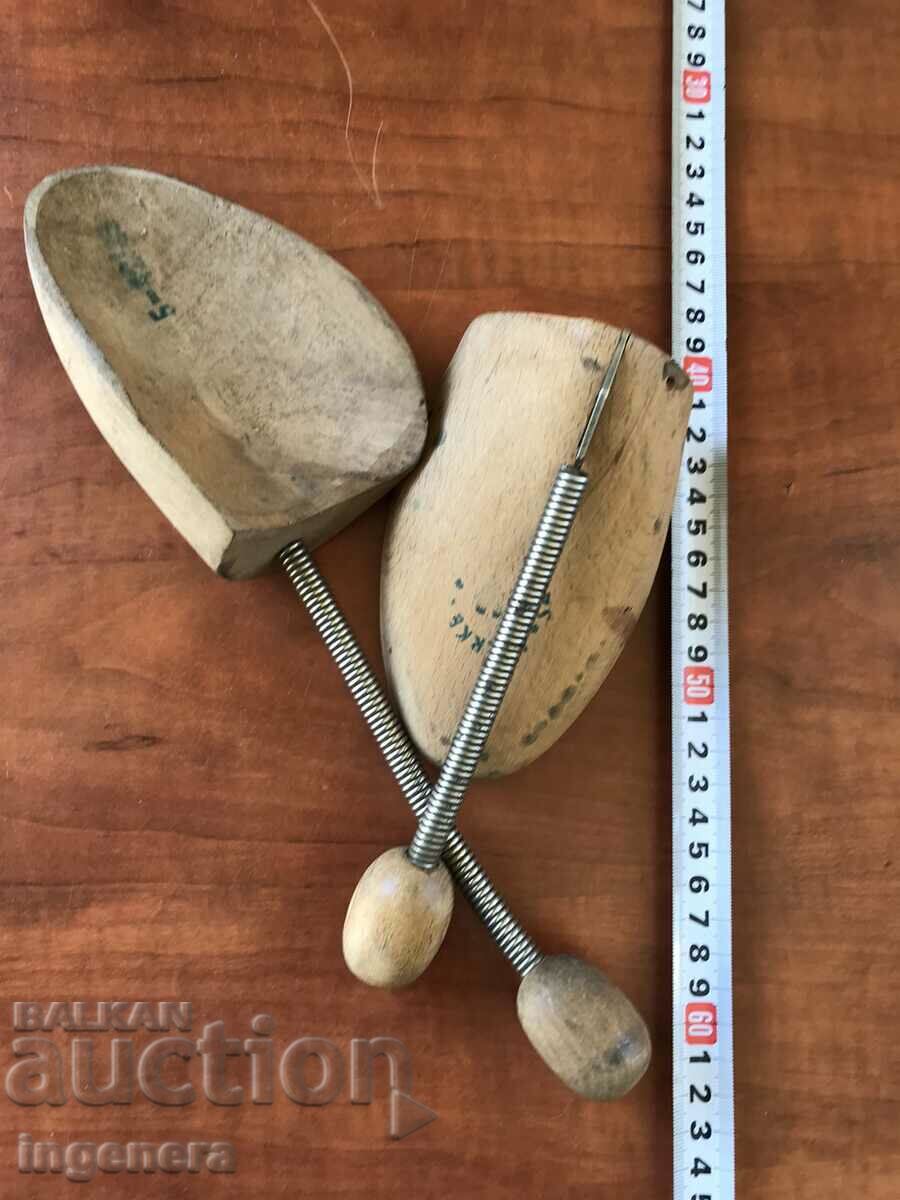 MOLD SHOE MOLDS WOOD BRANDED TENSIONERS STRETCHERS with price 12.00 BGN | € 6.14 MOLD SHOE MOLDS WOOD BRANDED TENSIONERS STRETCHERS with price 12.00 BGN | € 6.14
