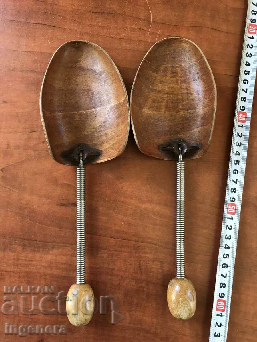 MOLD SHOE MOLDS WOOD BRANDED TENSIONERS STRETCHERS with price 14.00 BGN | € 7.16 MOLD SHOE MOLDS WOOD BRANDED TENSIONERS STRETCHERS with price 14.00 BGN | € 7.16