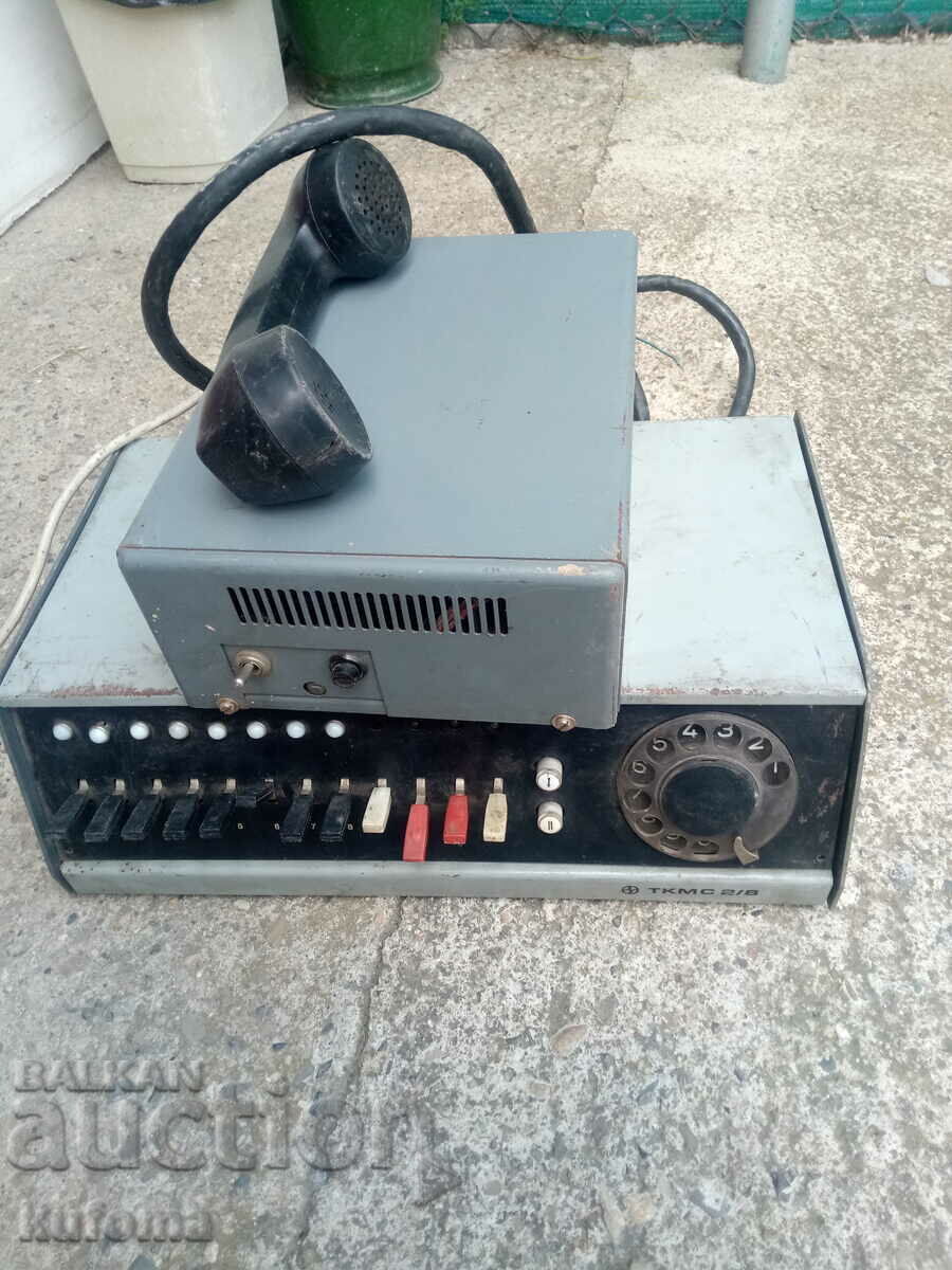 Стара телефонна централа ТКМС 2/8 Стара телефонна централа ТКМС 2/8