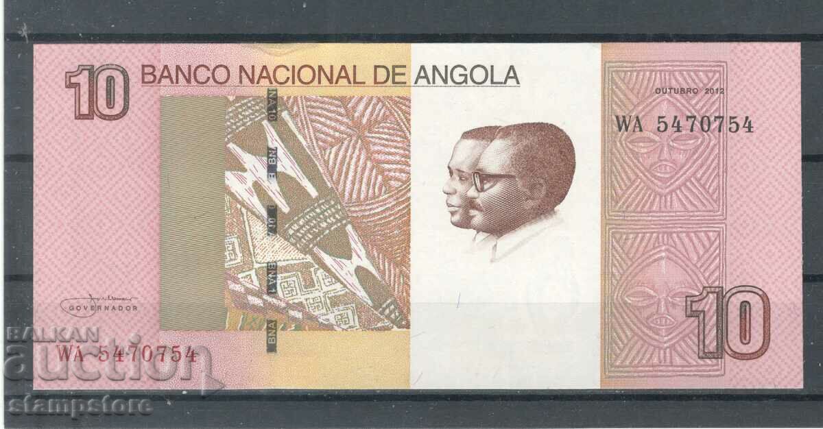 Angola - 10 Kwanzaa 2012