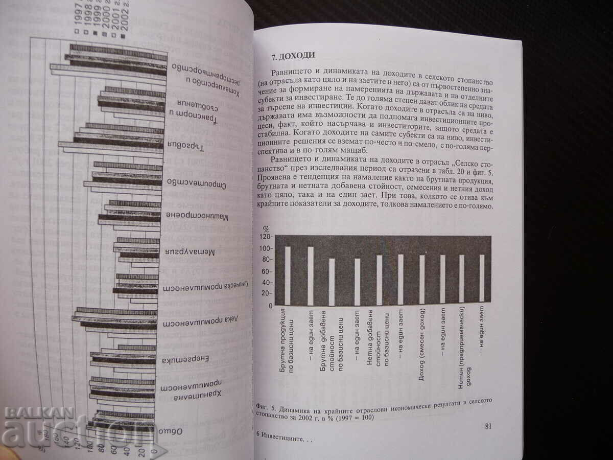 Auction  Investments in Bulgarian agriculture subsidies agricultural pro