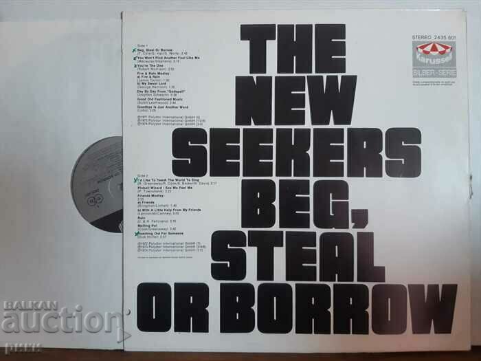 The New Seekers - Beg, Steal Or Borrow 1975 with price 20.00 BGN | € 10.23