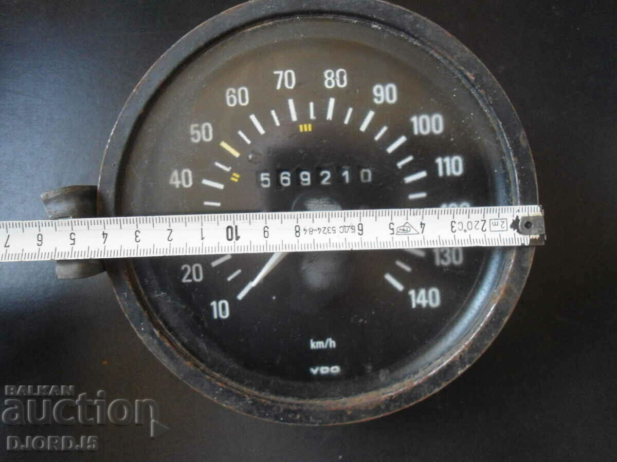 Old meter, VDO Made in Germany - 6