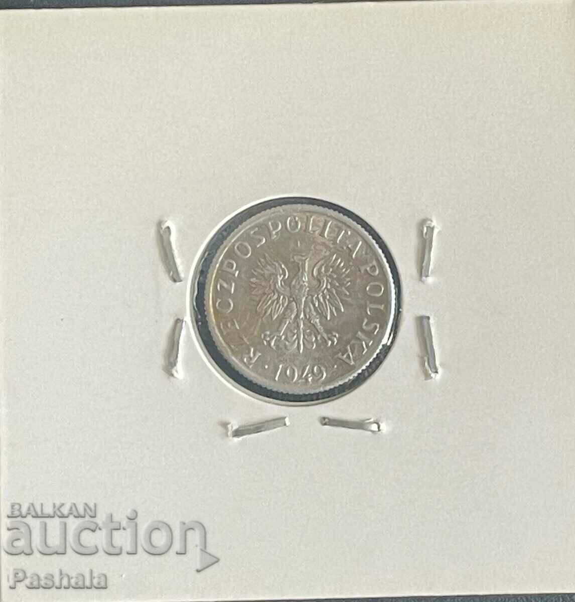 Poland 2 Grosz 1949 with price 2.00 BGN | € 1.02 Poland 2 Grosz 1949 with price 2.00 BGN | € 1.02