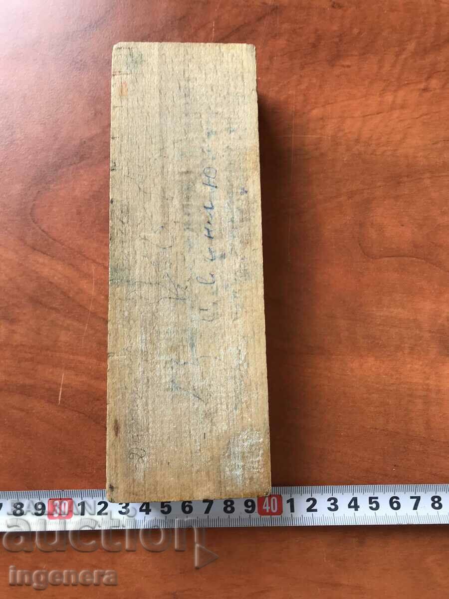 PEN BOX WOOD ANTIQUE PYROGRAPHY FROM SOCA - 6 PEN BOX WOOD ANTIQUE PYROGRAPHY FROM SOCA - 6