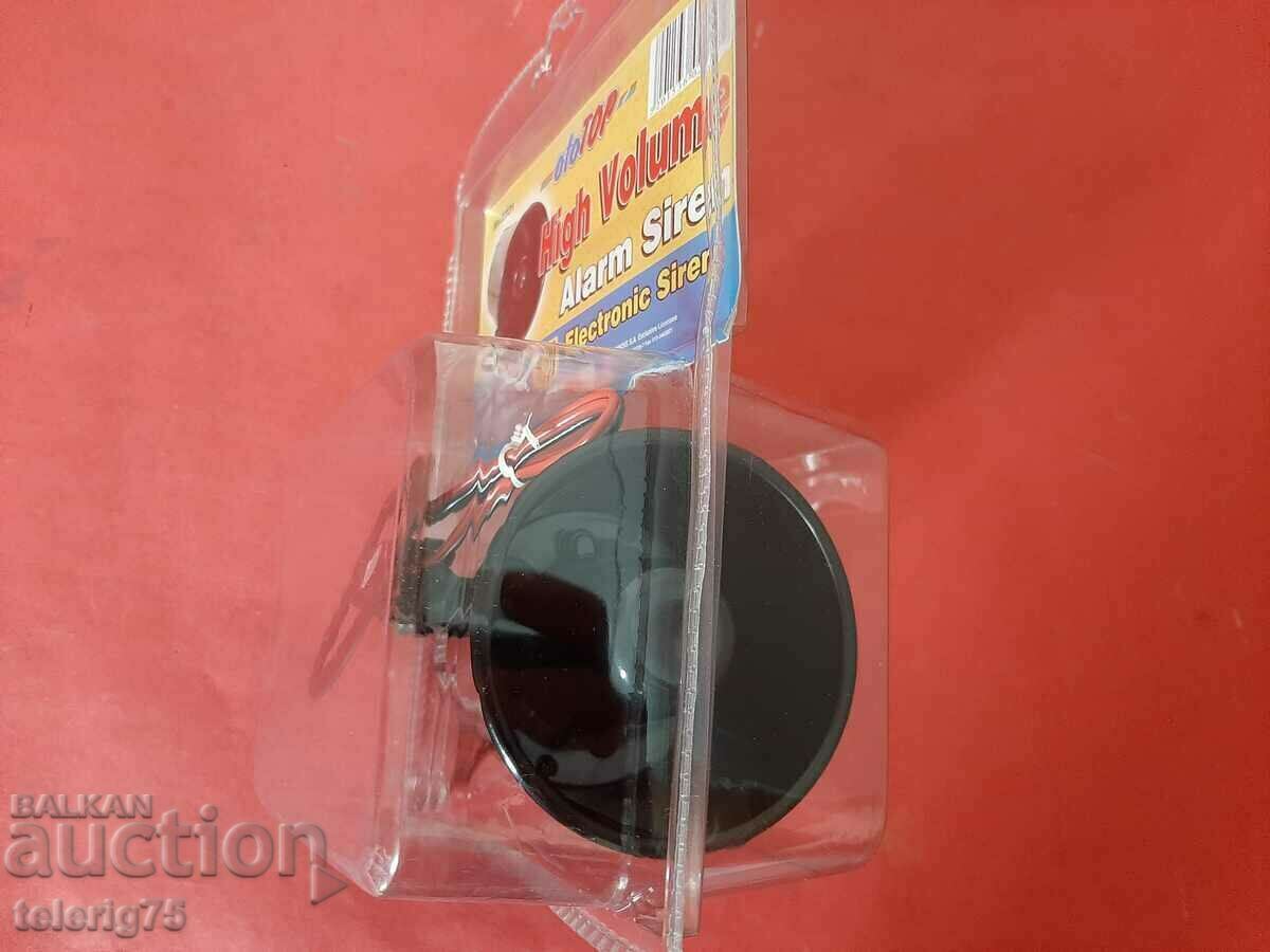 Powerful Electronic Car Alarm Siren-12V, 118dB with price 20.00 BGN | € 10.23 Powerful Electronic Car Alarm Siren-12V, 118dB with price 20.00 BGN | € 10.23