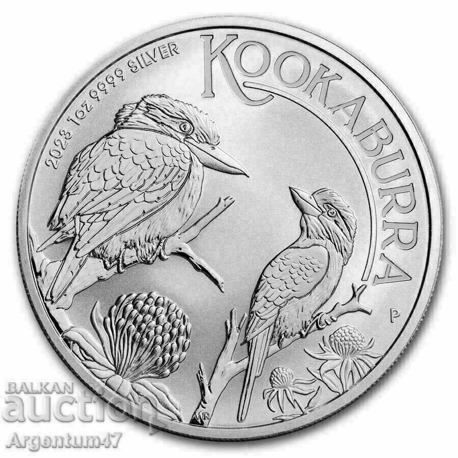 SILVER 1 OZ 2023 AUSTRALIA - KOOKABURA