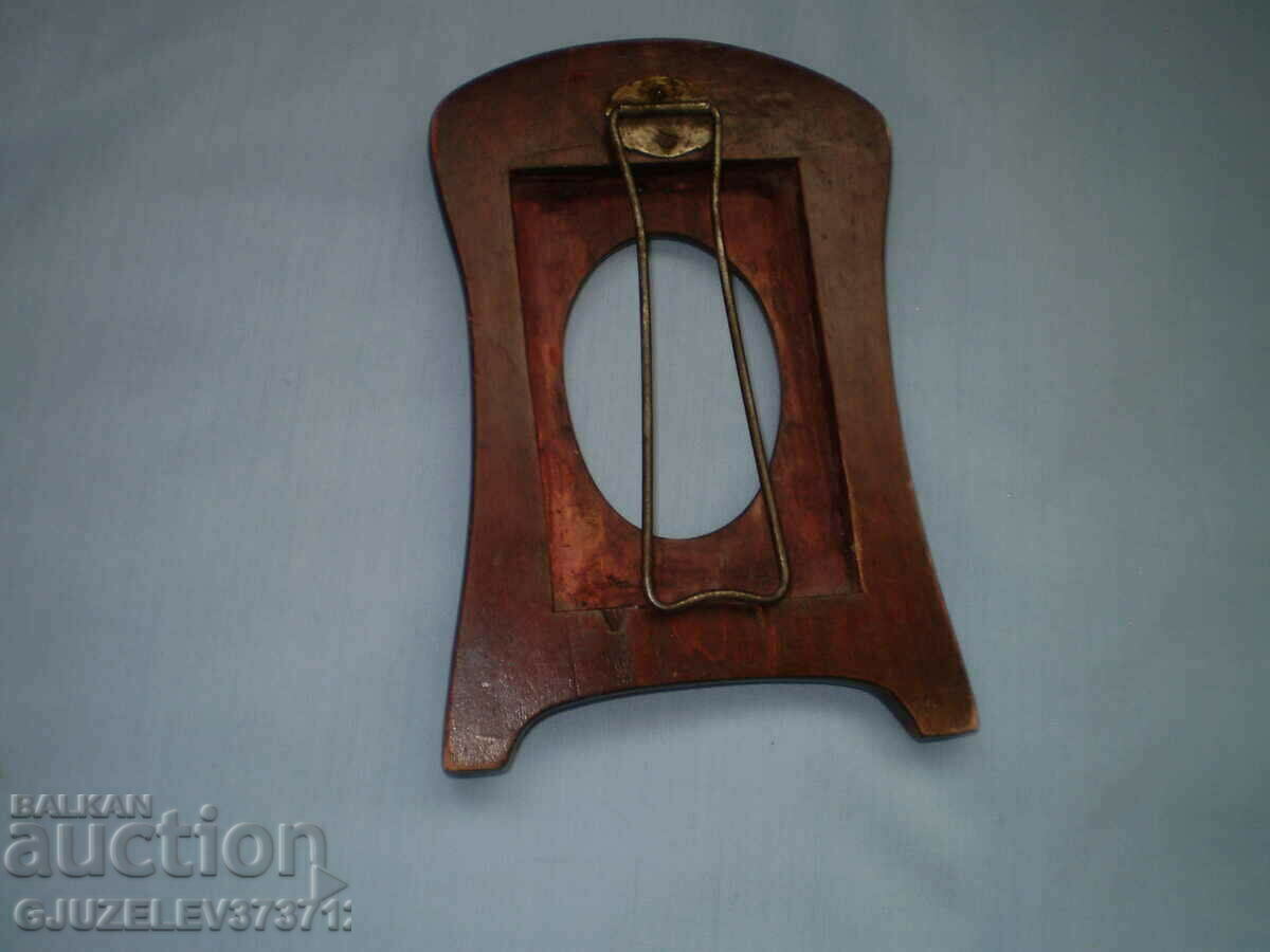 Vintage wooden table photo frame - 5