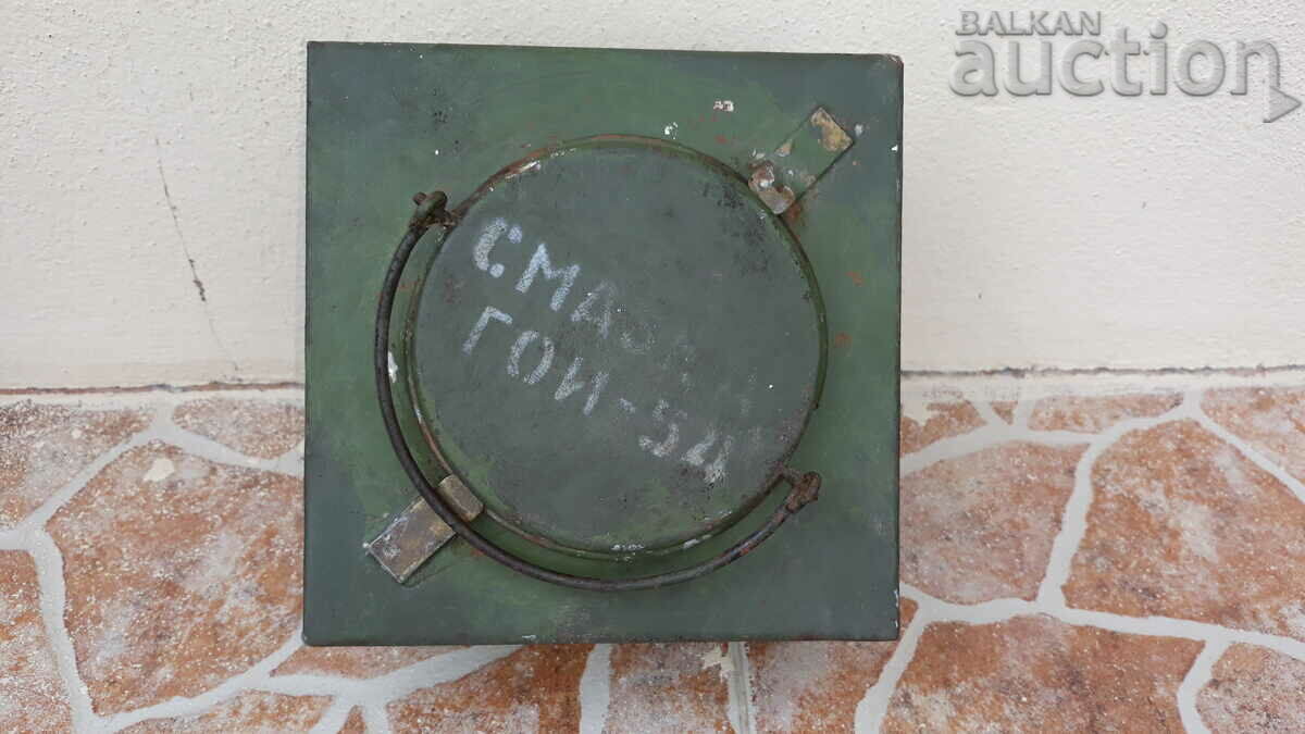 Grease box, grease gun, tube, small tube, from a ZIP (spare parts kit) of the 50s