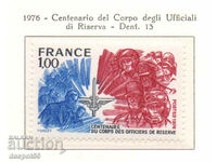 1976. France. 100 years of reserve troops.