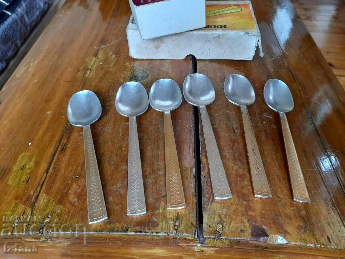 Auction Old dessert spoons, spoons Auction Old dessert spoons, spoons
