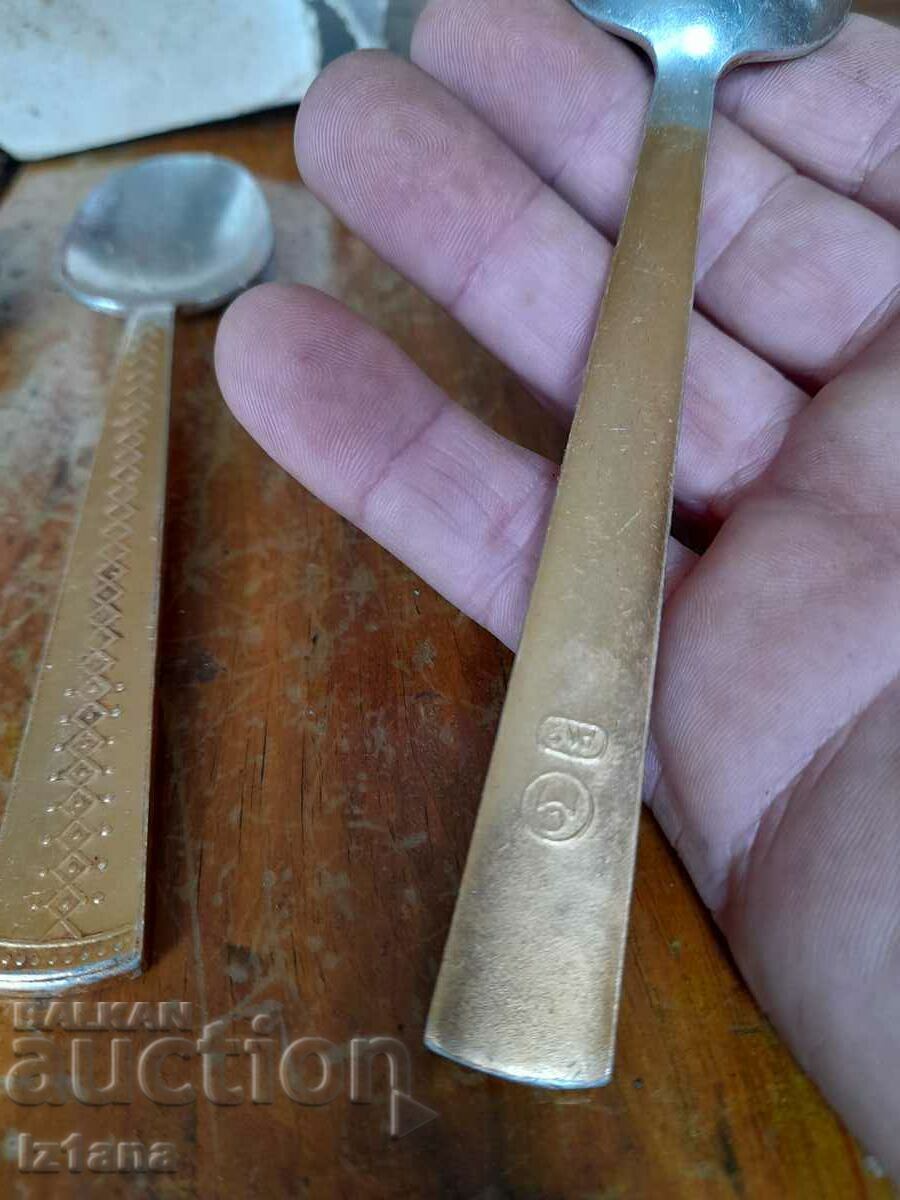 Old dessert spoons, spoons - 5 Old dessert spoons, spoons - 5