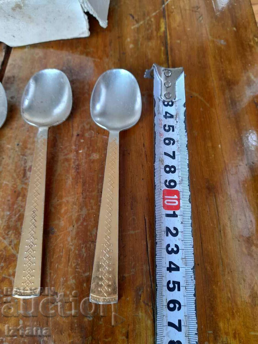 Old dessert spoons, spoons - 6 Old dessert spoons, spoons - 6