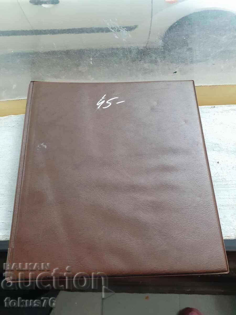 Luxury leather German album folder
