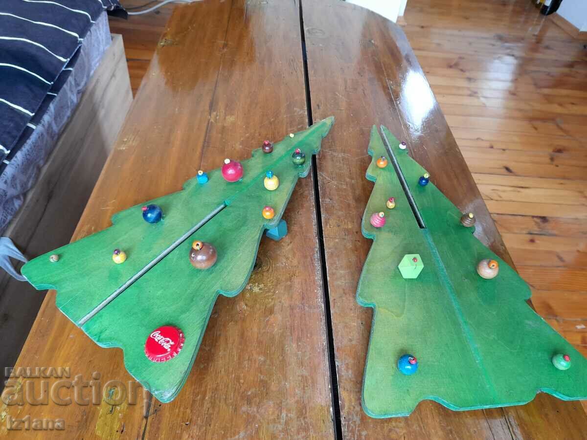 Delivery of Old wooden Christmas tree Delivery of Old wooden Christmas tree