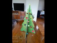 Old wooden Christmas tree