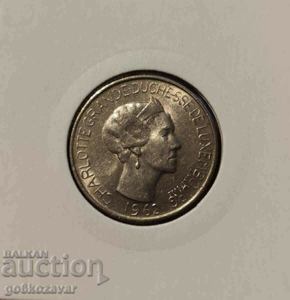 Luxembourg 5 francs 1962 UNC with price 2.20 BGN | € 1.12 Luxembourg 5 francs 1962 UNC with price 2.20 BGN | € 1.12