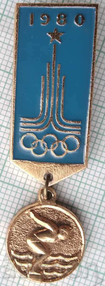 13187 Insigna - Jocurile Olimpice de la Moscova 1980