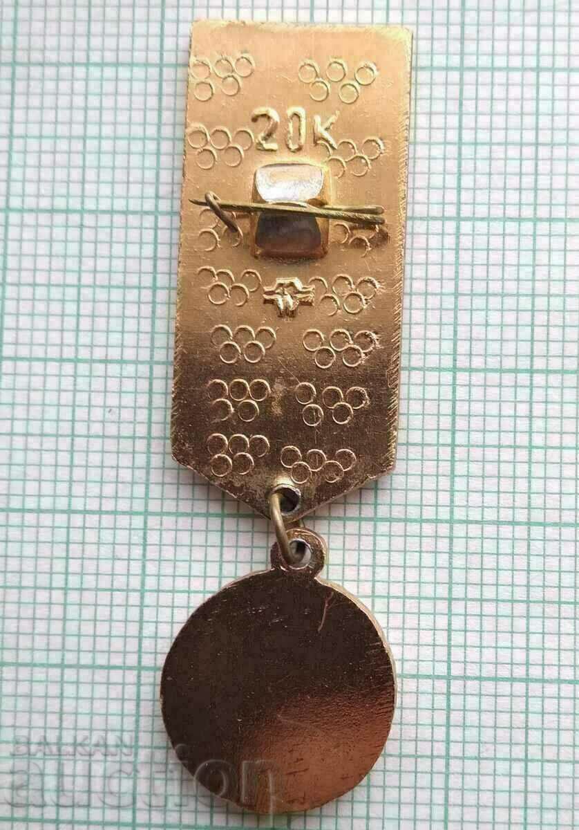 13188 Badge - Olympics Moscow 1980 with price 2.00 BGN | € 1.02 13188 Badge - Olympics Moscow 1980 with price 2.00 BGN | € 1.02