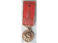 13189 Badge - Olympics Moscow 1980