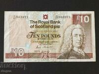 10 pounds 1988 Scotland
