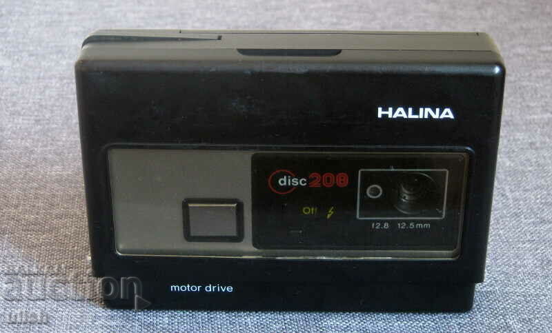 1980 Halina Disc 208 camera cu motor