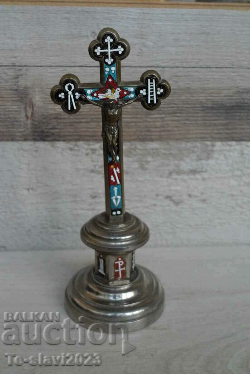 Cruce de masă din Bronz Veche - Micromozaic