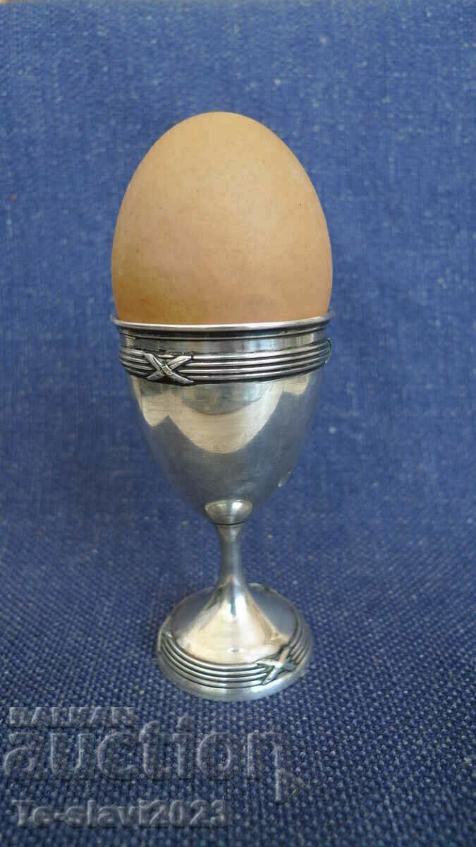 Old Easter Egg Cup - SILVER