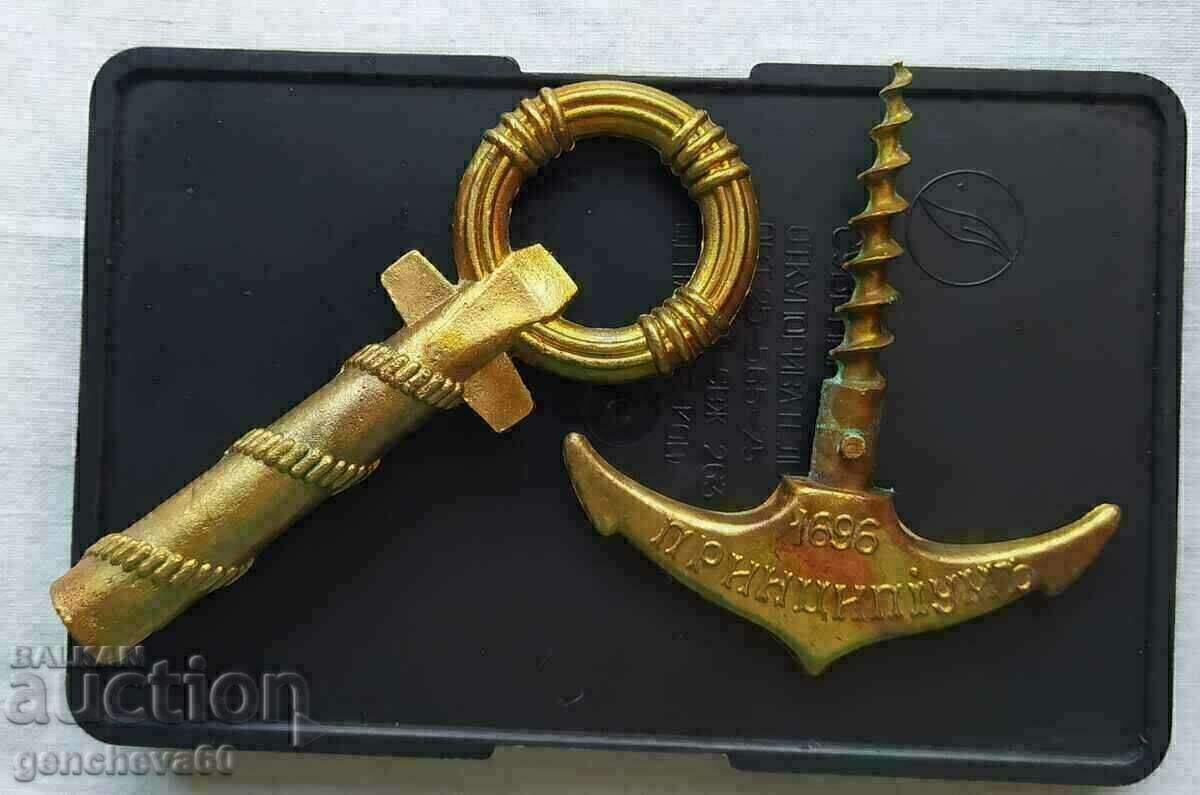 Anchor Brass Wine Corkscrew Opener - 6 Anchor Brass Wine Corkscrew Opener - 6