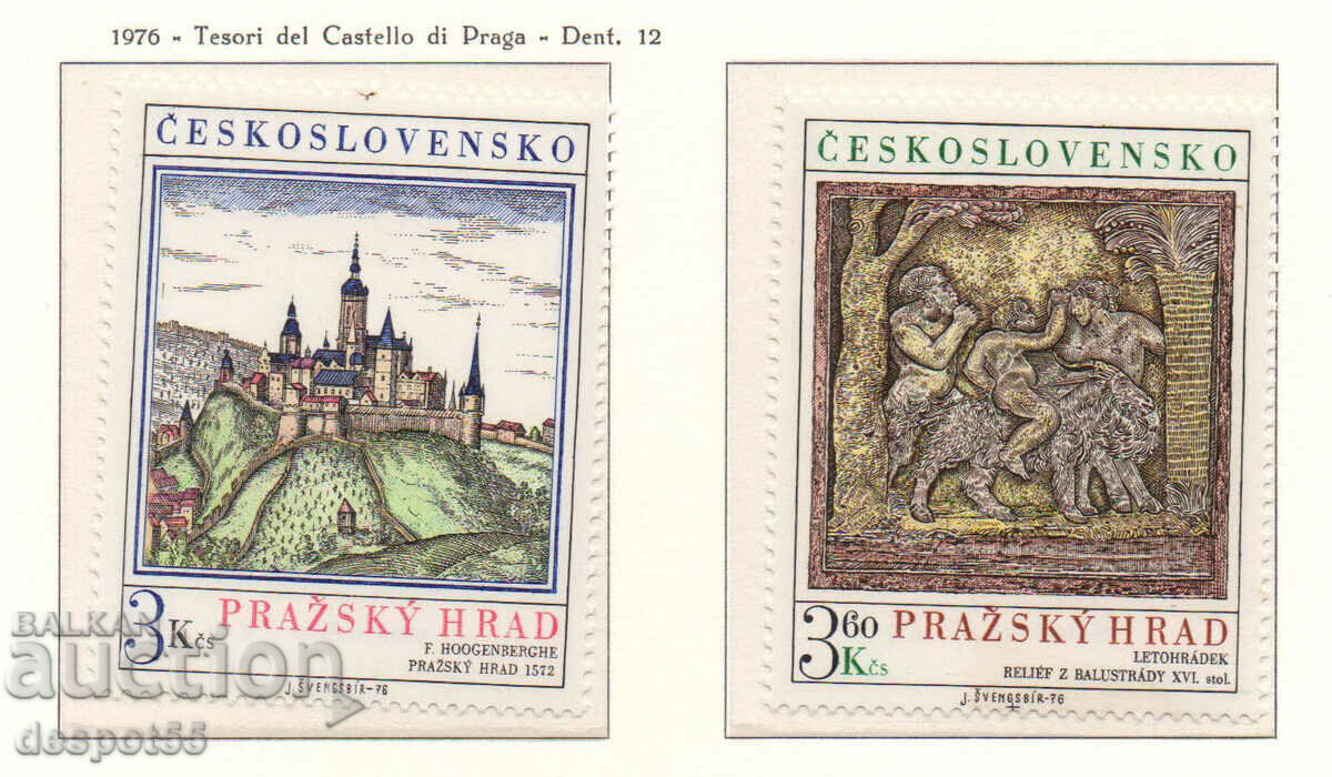 1976. Cehoslovacia. Castelul Praga.