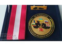 Ordinul Naval European, medalie în cutie