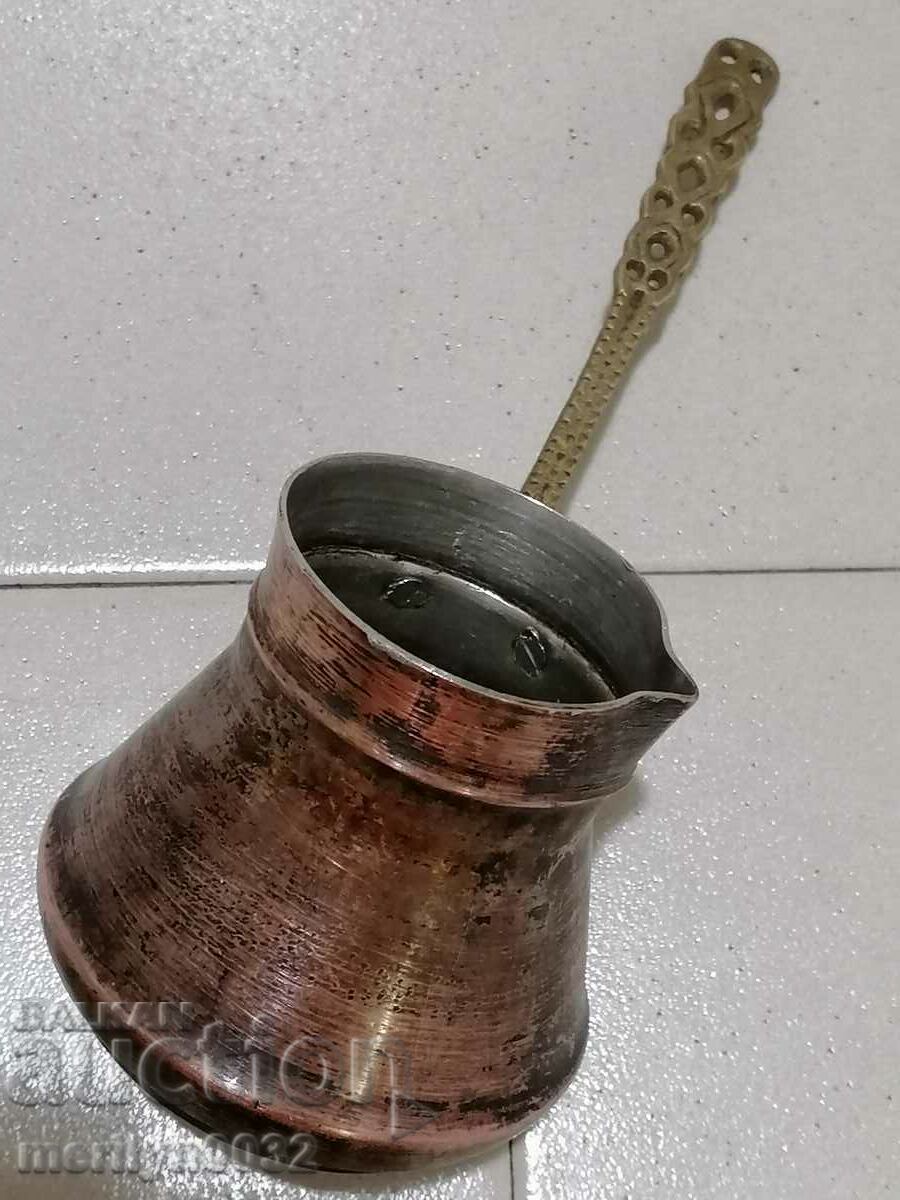 Old copper tin, coffee, baker, copper pot - 5 Old copper tin, coffee, baker, copper pot - 5