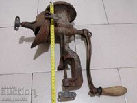 Old meat grinder, mincer