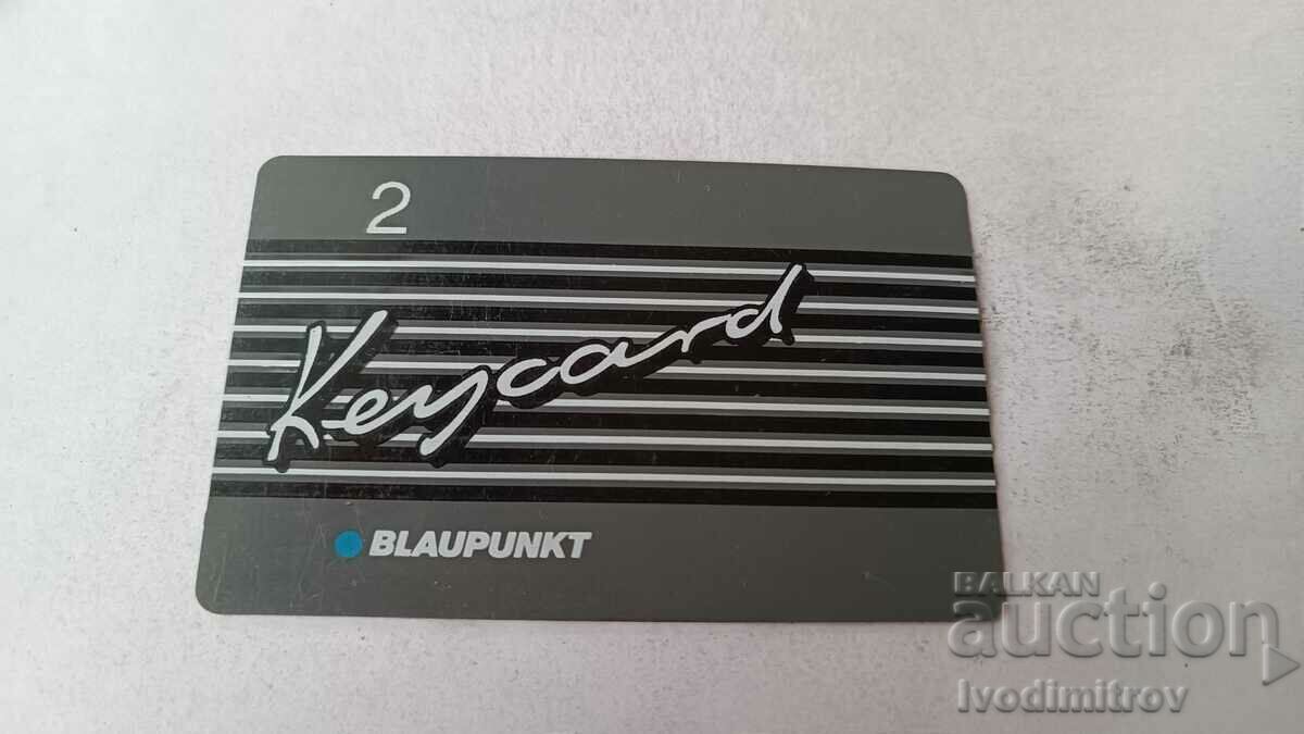 Κάρτα-κλειδί BLAUPUNKT 2