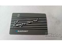 Κάρτα-κλειδί BLAUPUNKT 2