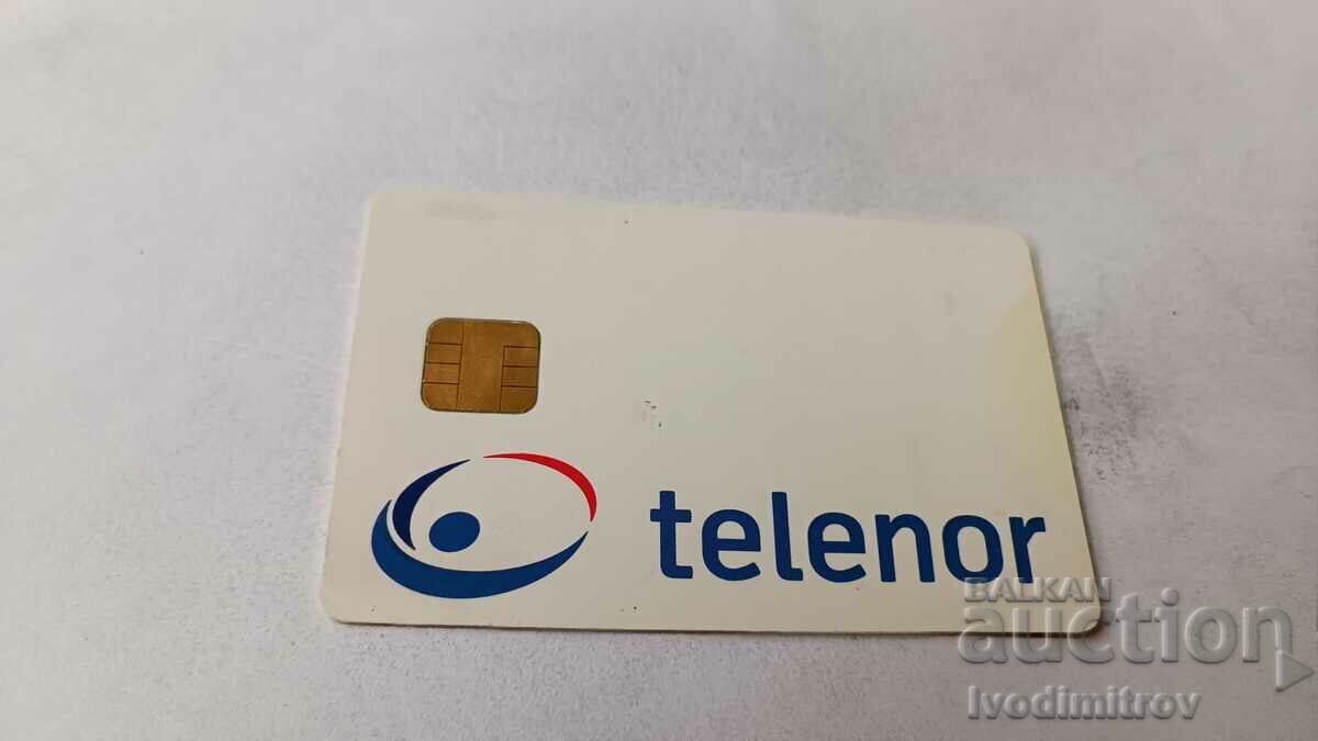 Telenor card with price 1.85 BGN | € 0.95