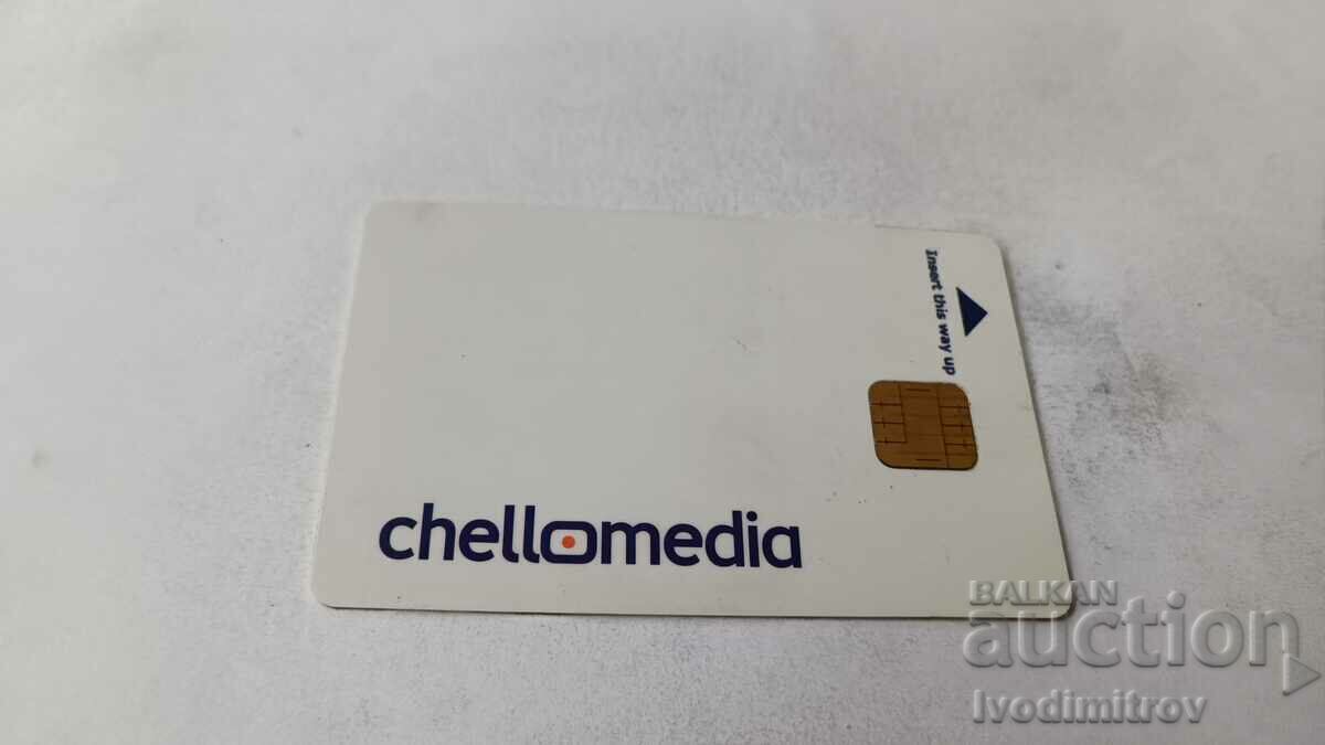 Chellomedia map with price 1.85 BGN | € 0.95