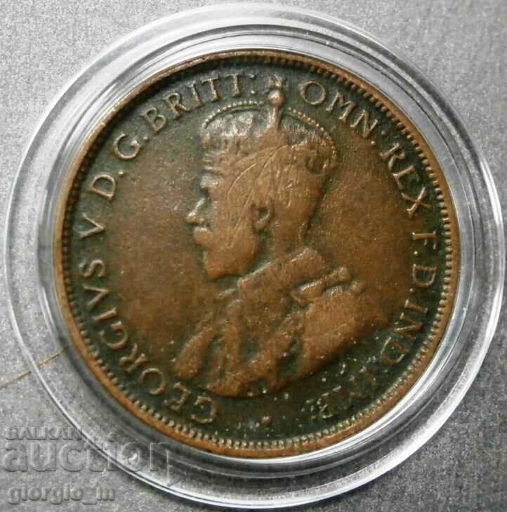 Australia ½ penny 1919