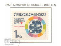 1982. Cehoslovacia. Al X-lea Congres Mondial al Sindicatelor.