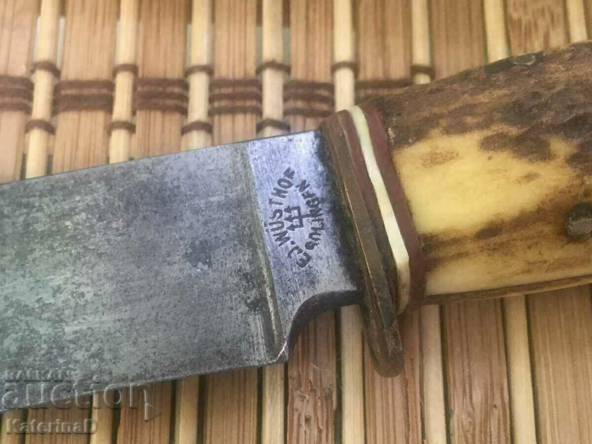 Δημοπρασία Παλαιό Προσκοπικό / Κυνηγετικό Μαχαίρι Solngen Δημοπρασία Παλαιό Προσκοπικό / Κυνηγετικό Μαχαίρι Solngen