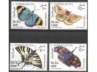 Clean Stamps Fauna Butterflies 1993 din Somalia