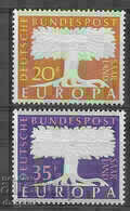 Germania SAAR 1957 Europa CEPT (**) curat, netimbrat