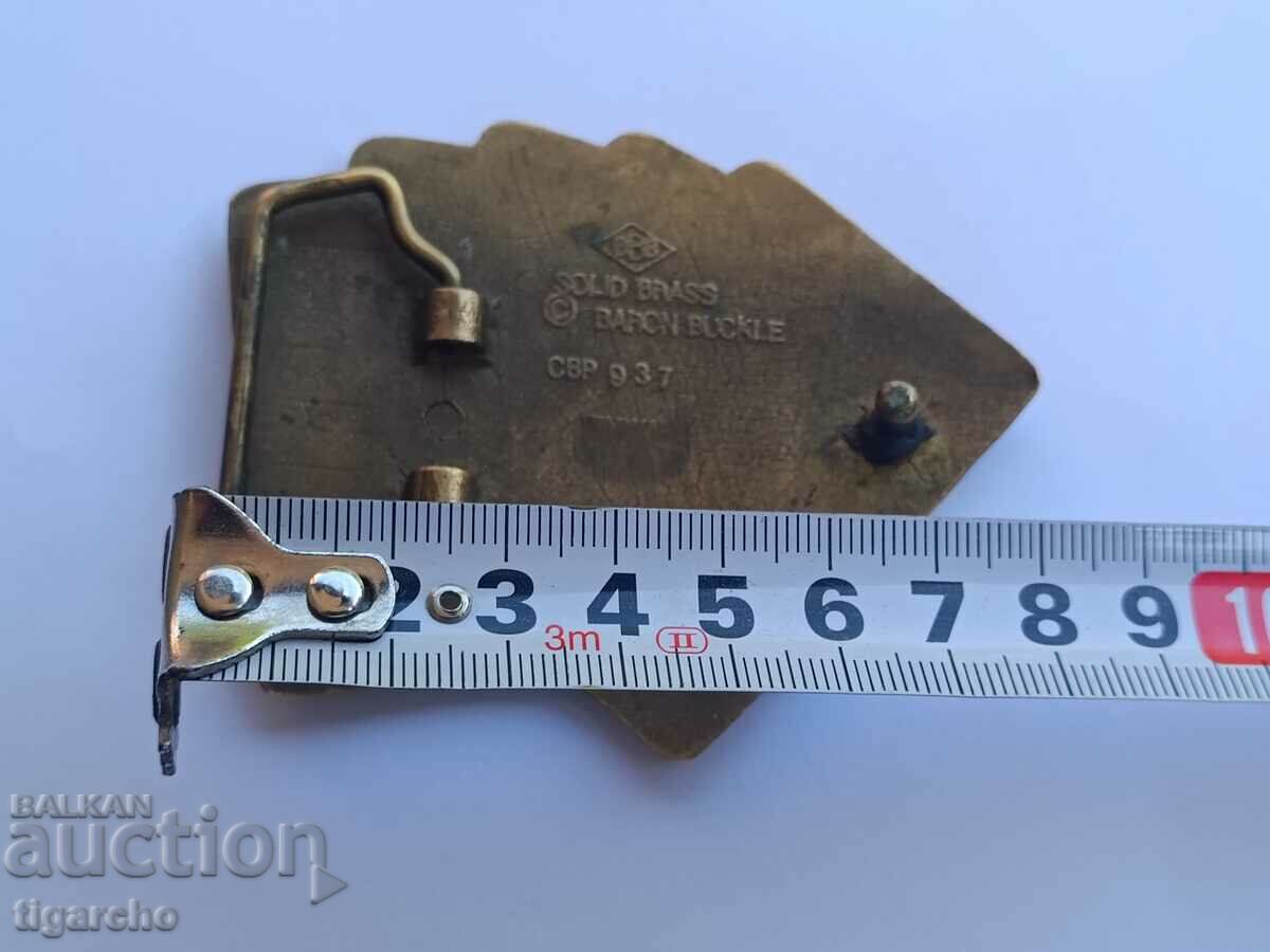Old brass buckle - 5 Old brass buckle - 5